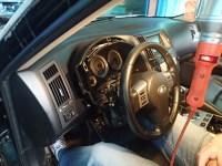 Установка приборной панели Инфинити