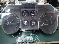 Проверка приборов уровня топлива и температуры Митсубиши