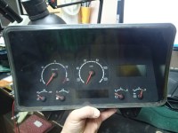Неисправная приборная панель SCANIA
